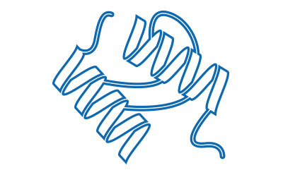 Target discovery stage illustrated with a protein structure icon, highlighting tools and reagents for identifying and validating biological targets in disease research.
