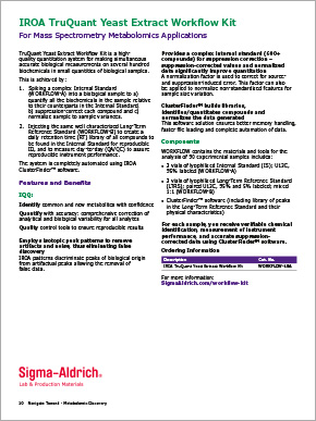 Metabolomics brochure page 10 Metabolomic Discovery Brochure Page 10