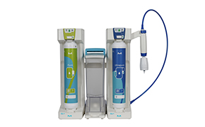 Combined Milli-Q SQ 240C system configuration with both RO water production and ultrapure water dispensing as one unit Combined Milli-Q SQ 240C system configuration with both RO water production and ultrapure water dispensing as one unit