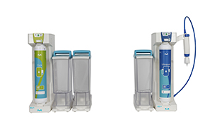 Milli-Q SQ 240L system composed of RO water production station with 2 Switch tanks and ultrapure water dispensing module Milli-Q SQ 240L system composed of RO water production station with 2 Switch tanks and ultrapure water dispensing module