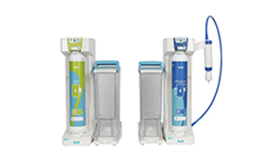 Milli-Q SQ 240 system configuration consisting of RO water production station and ultrapure water dispensing module Milli-Q SQ 240 system configuration consisting of RO water production station and ultrapure water dispensing module