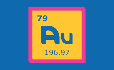 Gold Atomic Symbol