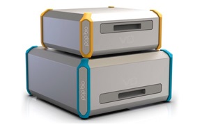 照片显示 Pop-Bio Vü 化学发光和荧光成像系统。