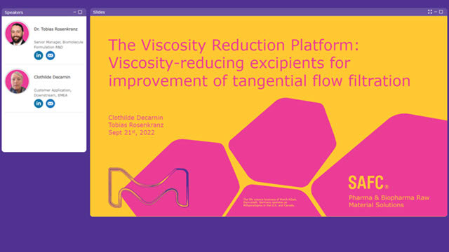 Overcoming Viscosity Challenges in TFF
