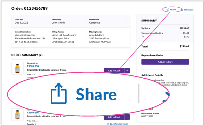 Share order 股票订单截图