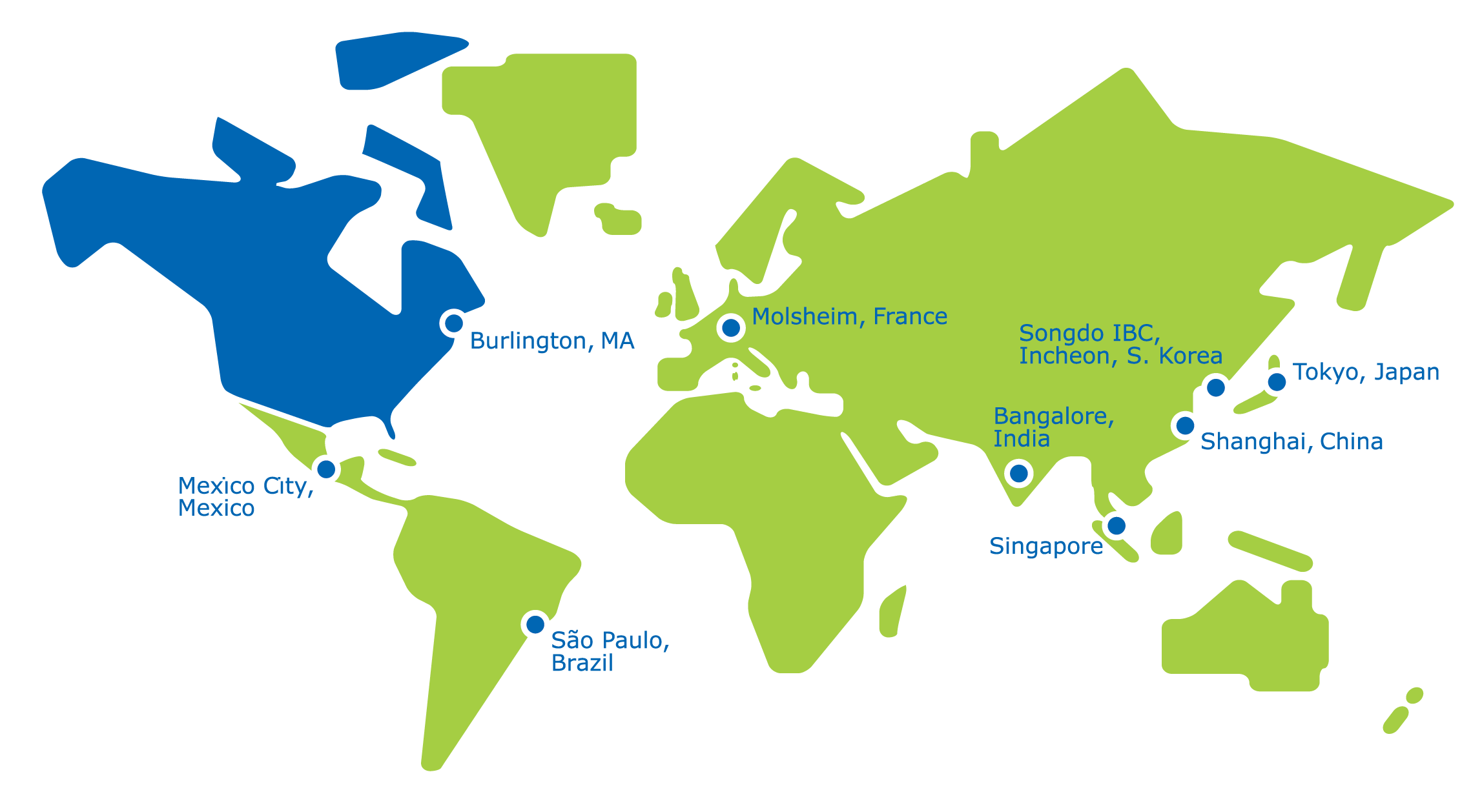 MLab Map M 实验室生物工艺优化合作中心地图