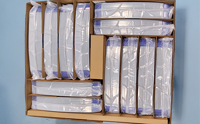 Multiple sealed units efficiently arranged in a single box, reducing packaging waste. Multiple sealed units efficiently arranged in a single box, reducing packaging waste.