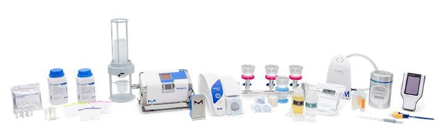 Microbial water testing solutions and consumables Range of microbial water testing instruments, filtration units, media, and accessories for detection and analysis of microorganisms