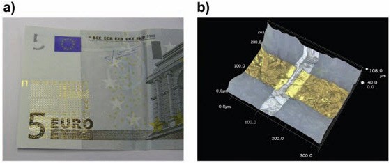 euro-note organic transistors and circuits