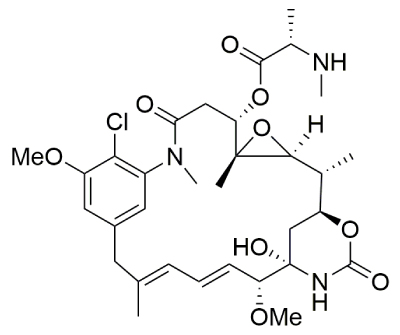 Chemical Structure of MAYCore™ Intermediate Structural formula C32H44ClN3O9