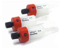 使用HiTrap®脱盐柱手动脱盐 使用HiTrap®脱盐柱手动脱盐