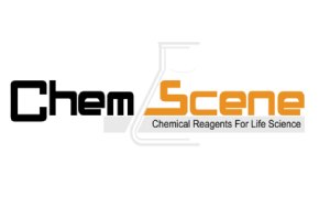 ChemScene Logo ChemScene logo presents the name 'ChemScene' in a bold font, accompanied by the tagline 'Chemical Reagents For Life Science.'