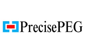 PrecisePEG Logo PrecisePEG logo features bold typography with the name 'PrecisePEG' prominently displayed.