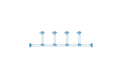 Tubing with AseptiQuik<sup>&reg;</sup> G Connector, Manifold