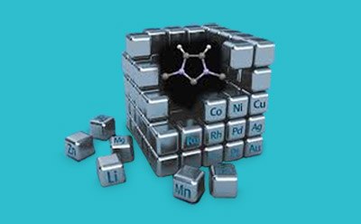 N-Heterocyclic Carbene (NHC) ligands and complexes for Organometallics and Catalysis Common NHC ligand surrounded by metals for catalysis