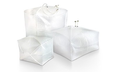 Ultimus® film single-use bioprocessing container film engineered for strength and leak prevention Examples of Mobius<sup>®</sup> 3D assemblies