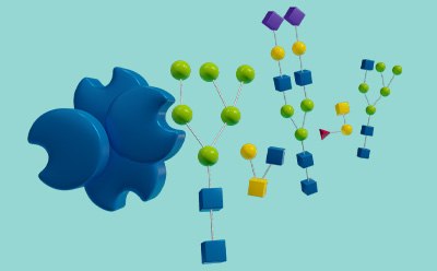 糖生物学工作流程中的捕获步骤，酶在此步骤中会附着到聚糖结构上。