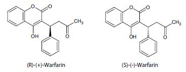 Figure 1. Structures of Warfarin<sup>&trade;</sup> Enantiomers