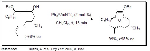 Stereoselective Synthesis of Functionalized Dihydrofurans