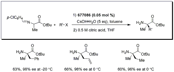 alanine-derived Schiff base