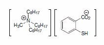 Schematic of Trioctylmethylammonium thiosalicylate (TOMATS): A Novel, High Performance, Ionic Liquid for the Extraction of Heavy Metals from Aqueous Solutions