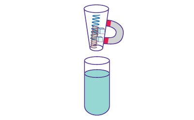 A second magnetic separation to ensure that only the purified nucleic acids remain for further analysis.