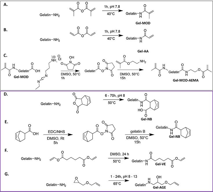 Overview of preparation methods