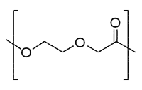 General Structure of Polydioxanone