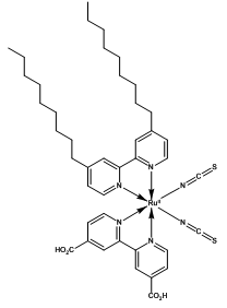 C<sub>42</sub>H<sub>52</sub>N<sub>6</sub>O<sub>4</sub>RuS<sub>2</sub> Mol Wt: 870.10