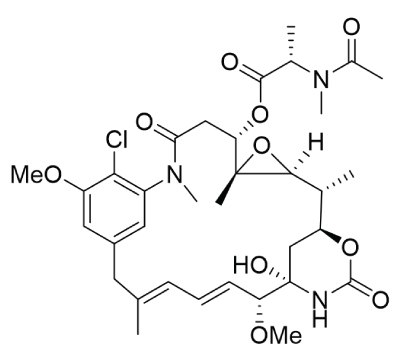 Structural formula C34H46ClN3O10 