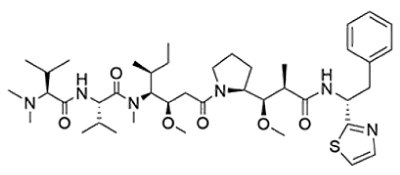 Structural formula C42H68N6O6S