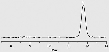 Trace 5: Patient Sample – Legal, L-Methamphetamine Positive graph