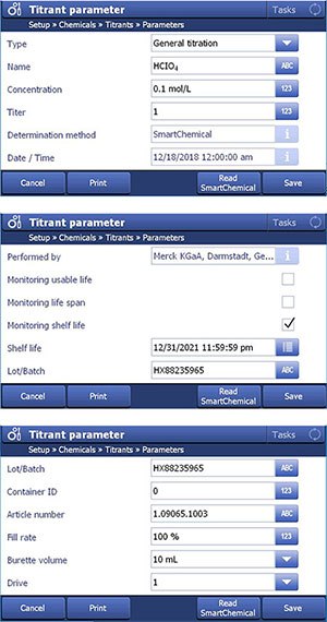 Information on SmartTitrant