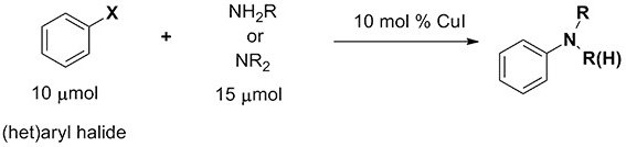 KitAlysis™ High-Throughput Copper C-N Cross Coupling Reaction Screening