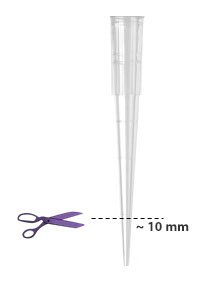 Snip pipette