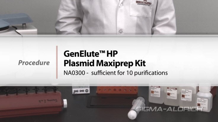 GenElute™ HP Plasmid Maxiprep Procedure