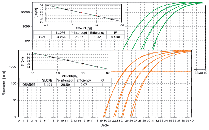 Single qPCR reactions