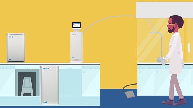 Milli-Q<sup>®</sup> IQ Element Water Purification Unit