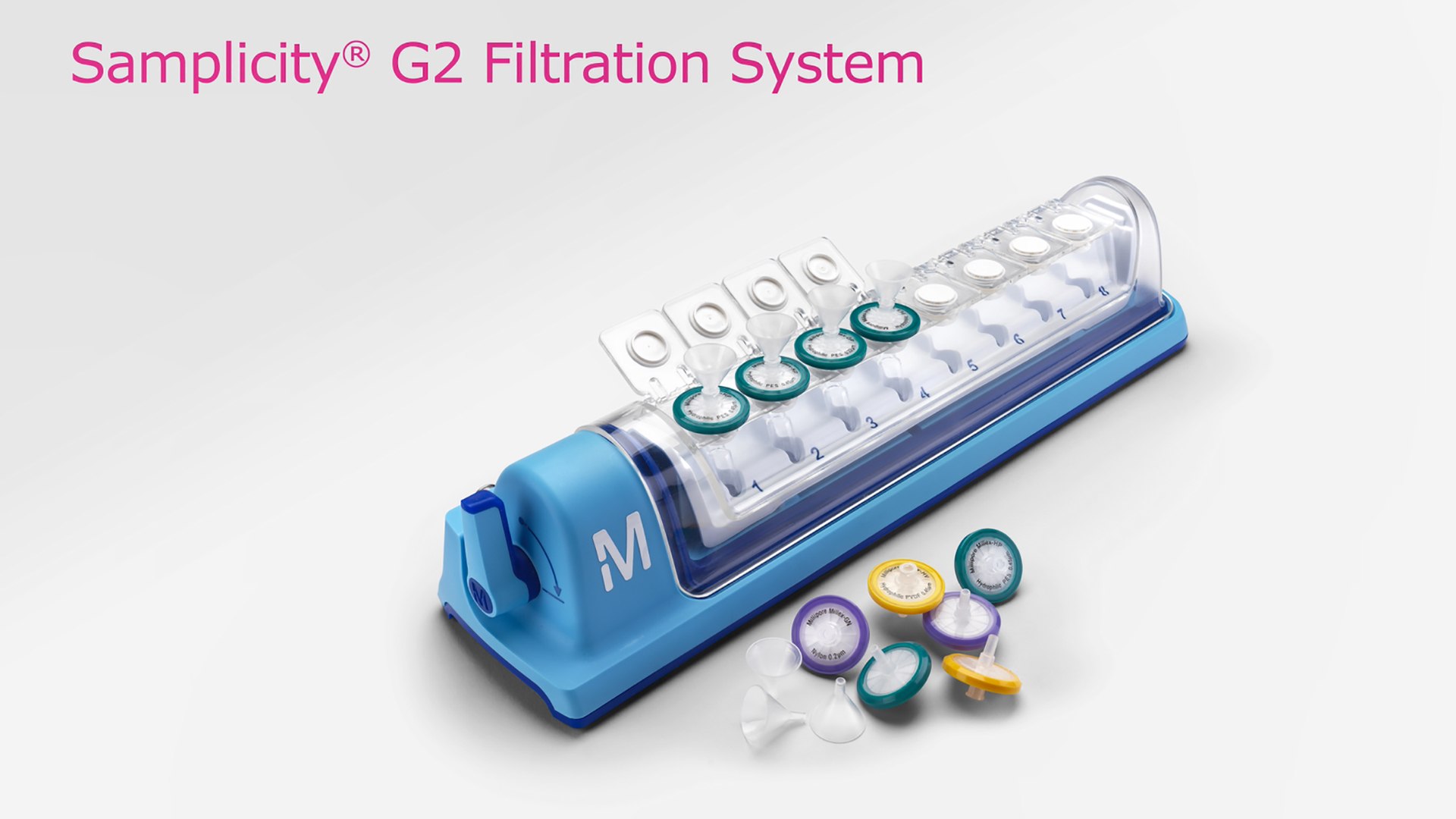 first frame of video showing an example of the Samplicity<sup>®</sup> G2 Filtration System