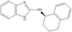 NS8593 An aminobenzimidazole derivative that selectively and reversibly blocks small conductance Ca2+-activated K+ channels in a Ca2+-dependent manner.