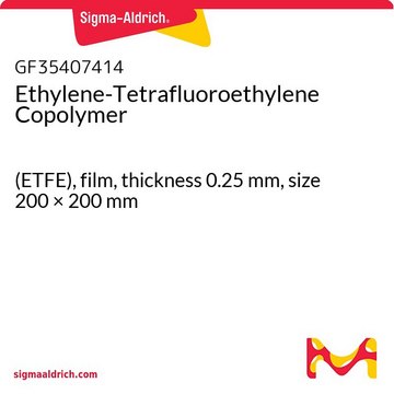 Ethylene-Tetrafluoroethylene Copolymer (ETFE), film, thickness 0.25&#160;mm, size 200 × 200&#160;mm