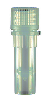 Screw cap tube self-standing, size 0.5&#160;mL, clear, pkg of 8x500caps/cs, sterile