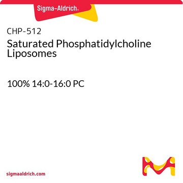 Saturated Phosphatidylcholine Liposomes 100% 14:0-16:0 PC