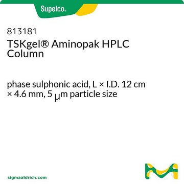 TSKgel&#174; Aminopak HPLC Column phase sulphonic acid, L × I.D. 12&#160;cm × 4.6&#160;mm, 5&#160;&#956;m particle size