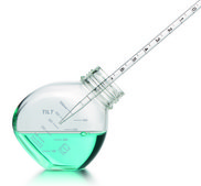 DURAN® TILT Media Bottle capacity 500 mL, screw top clear borosilicate glass 3.3 bottle, graduations, non-sterile