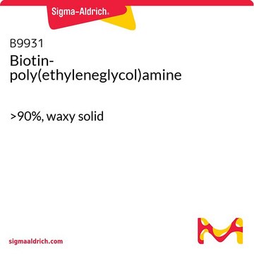 Biotin-poly(ethyleneglycol)amine &gt;90%, waxy solid