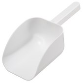 SP Bel-Art® Sterileware™ Pharma Scoop white polystyrene, nominal capacity 1000 mL (34 oz), sterile, pack of 25 ea (individually wrapped)