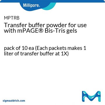 用于mPAGE&#174; Bis-Tris凝胶的转移缓冲液粉末 pack of 10&#160;ea (Each packets makes 1 liter of transfer buffer at 1X)