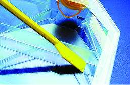 TPP® cell culture spatula polypropylene, blade L × W 195 mm × 14 mm , fixed blade, case of 150 ea