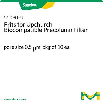 Frits for Upchurch Biocompatible Precolumn Filter pore size 0.5&#160;&#956;m, pkg of 10&#160;ea